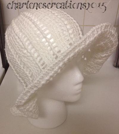 Crochet Summer Hat - Project by CharlenesCreations 