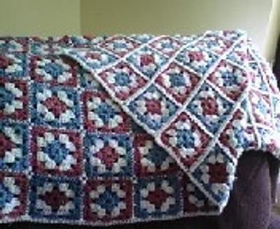 Country Colors Wedding Blanket - Project by Linda G