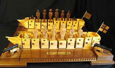 War of 1812 Chess Set by Jim Arnold - Project by JimArnold