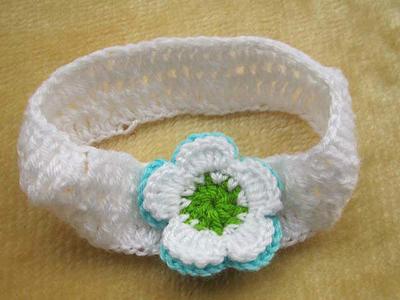 Flower Head Band - Project by Kathy