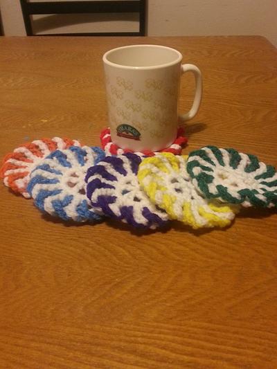 Candy Coasters - Project by Theresa Young