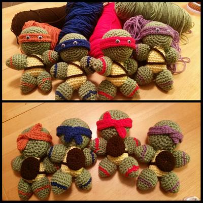 Ninja turtles :)  - Project by Jeanettem90