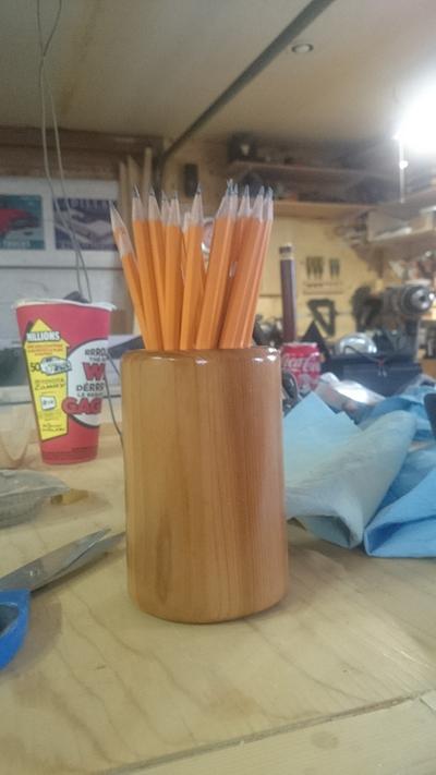 Pencil Cup - Project by Chris Tasa