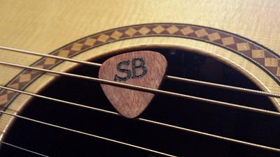 Wooden Guitar Picks - Project by Mitch Breault 