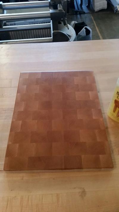 Recycled cutting board - Project by Bens Wood Pile
