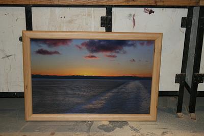 Large Picture Frame - Project by Railway Junk Creations