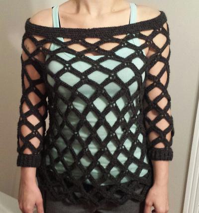 net tunic - Project by chasity