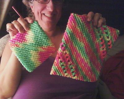 Hot pads - Project by Kristi