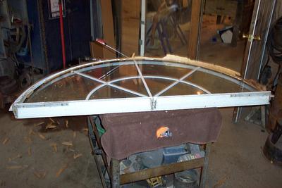Transom window repair  - Project by Wheaties  -  Bruce A Wheatcroft   ( BAW Woodworking) 