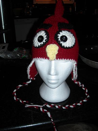 Angry Bird Hat - Project by Lornalynn