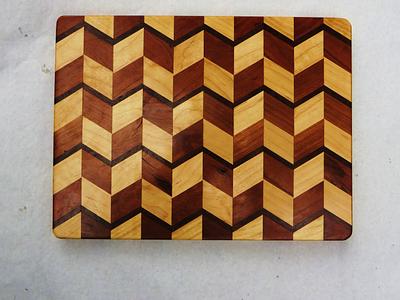 3 D cutting Board - Project by oldrivers