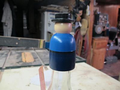Mennonite Bottle Stopper - Project by Lew