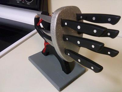 Ninja knife block - Project by David A Sylvester  