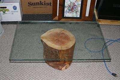 Stump Table - Project by Railway Junk Creations