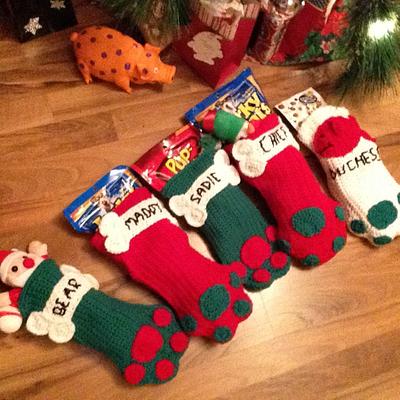 Christmas stockings - Project by Lefty