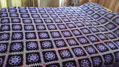 Purple Blanket - Project by Bushie