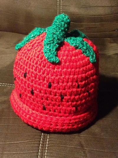 Strawberry Hat - Project by CharlenesCreations 