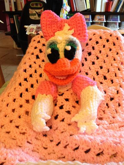 Daisy Duck inspired lovey - Project by hammerhead