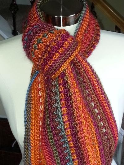 Gypsy Scarf - Project by Maria Delgado-Pontani