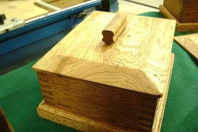 Small Oak Keepsake boxes - Project by Jeff Smith