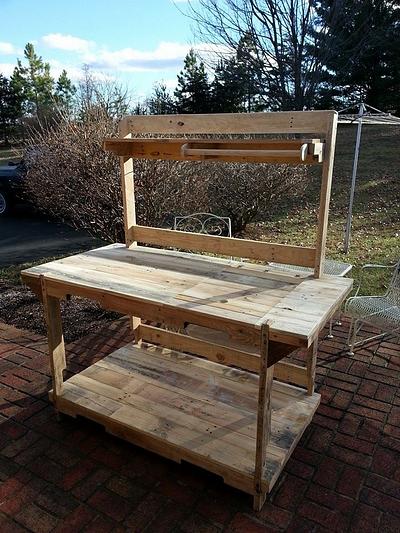 Planting Bench - Project by Jon Kelley