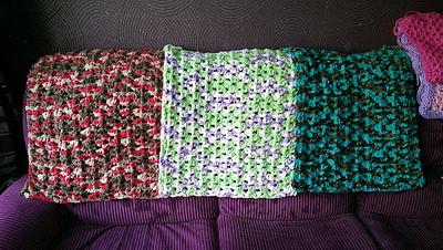 Trio's Blankets - Project by Tricia