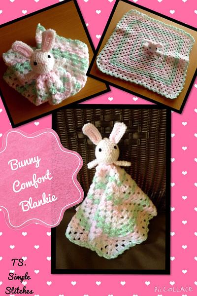 Bunny Comfort Blankie - Project by Terri