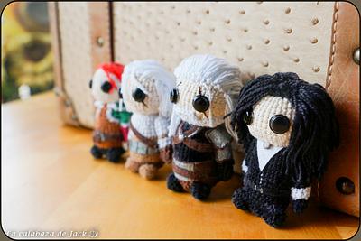 The Witcher Amigurumis - La Calabaza de Jack - Project by La Calabaza de Jack