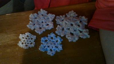 Snow Flakes - Project by Andria