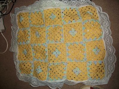 Crochet blanket - Project by mobilecrafts