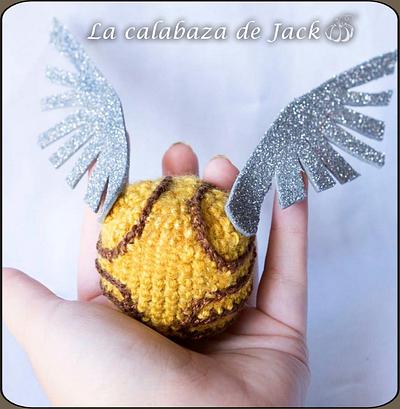 Snitch Amigurumi - Harry Potter - La Calabaza de Jack - Project by La Calabaza de Jack