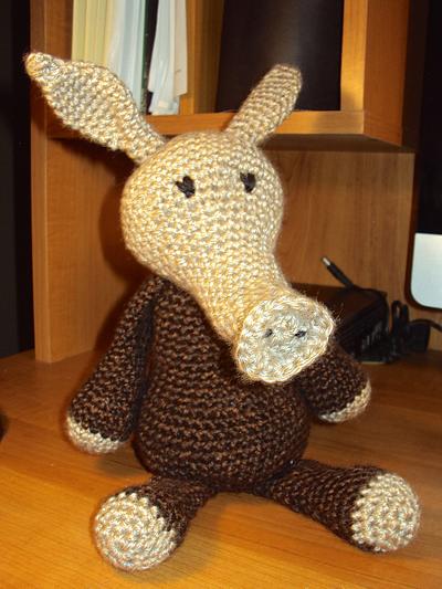 Winston the Aardvark - Project by Brenda