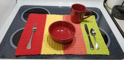 Color Block Placemat - Project by Kelly