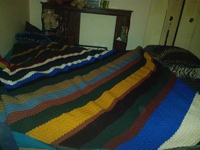 corner to corner blanket  - Project by kendra