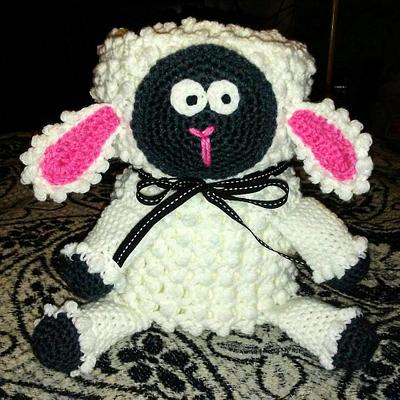 Baa Baa Sheep Blanket - Project by Heather Macias