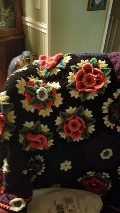 Frida's Flower Blanket - Project by Charlotte Huffman