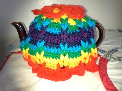 Hibiscus Teacosy - Project by MilmoCreations