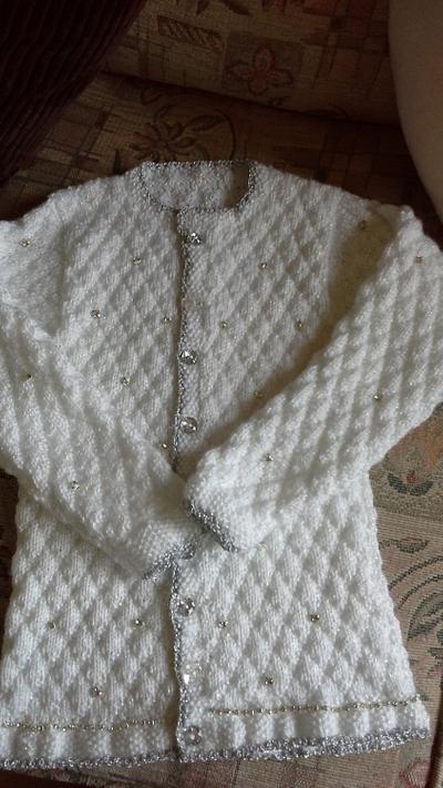 a sparkly cardiganfora 7-8 yrs  - Project by evepudding