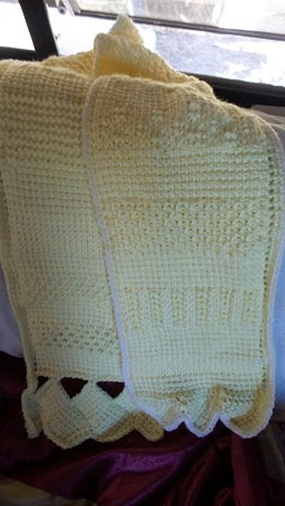 Tunisian Sampler Scarf - Project by Kristi