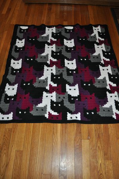 Colorwork with Cats - Project by Transitoria