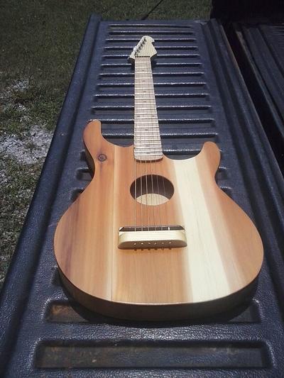 scrap wood guitar - Project by billy
