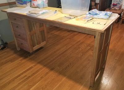 Sewing table - Project by mark@woodworkinstallation