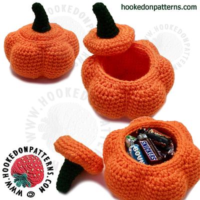 Pumpkin Pots - Free Pattern  - Project by Ling Ryan