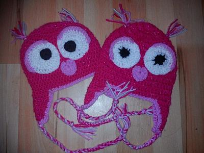 Owl beanies - Project by Emma Stone