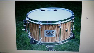Zebrawood snare - Project by John rollins