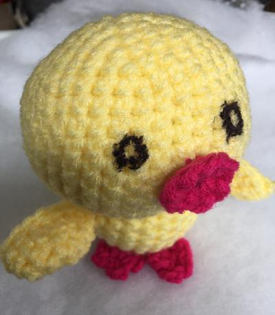 Baby chick named CUTE - Project by MsDebbieP
