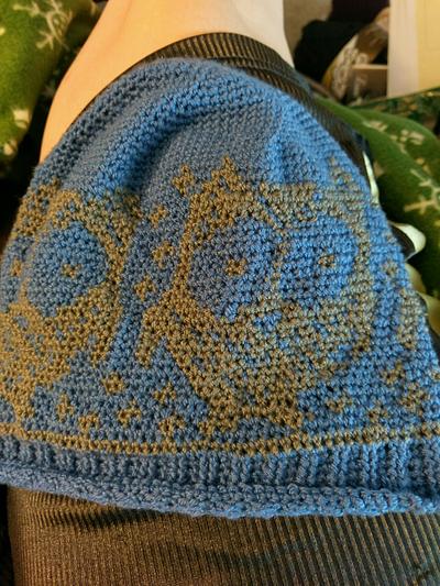 Crochet Owl Fair Isle - Project by Down Home Crochet