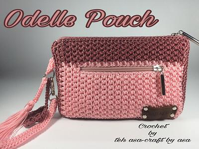 Odelle crochet pouch - Project by Teh Asa 