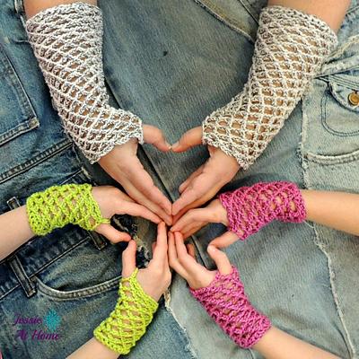 Nettie’s Super Simple Mitts - Project by JessieAtHome
