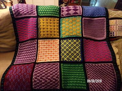 Interlocking Crochet - Project by Charlotte Huffman